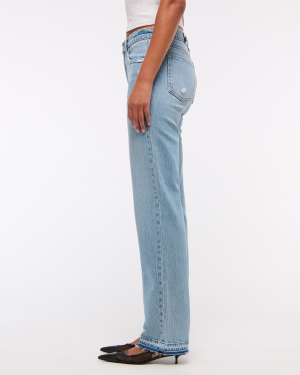 Mid Rise 90s Straight Jean