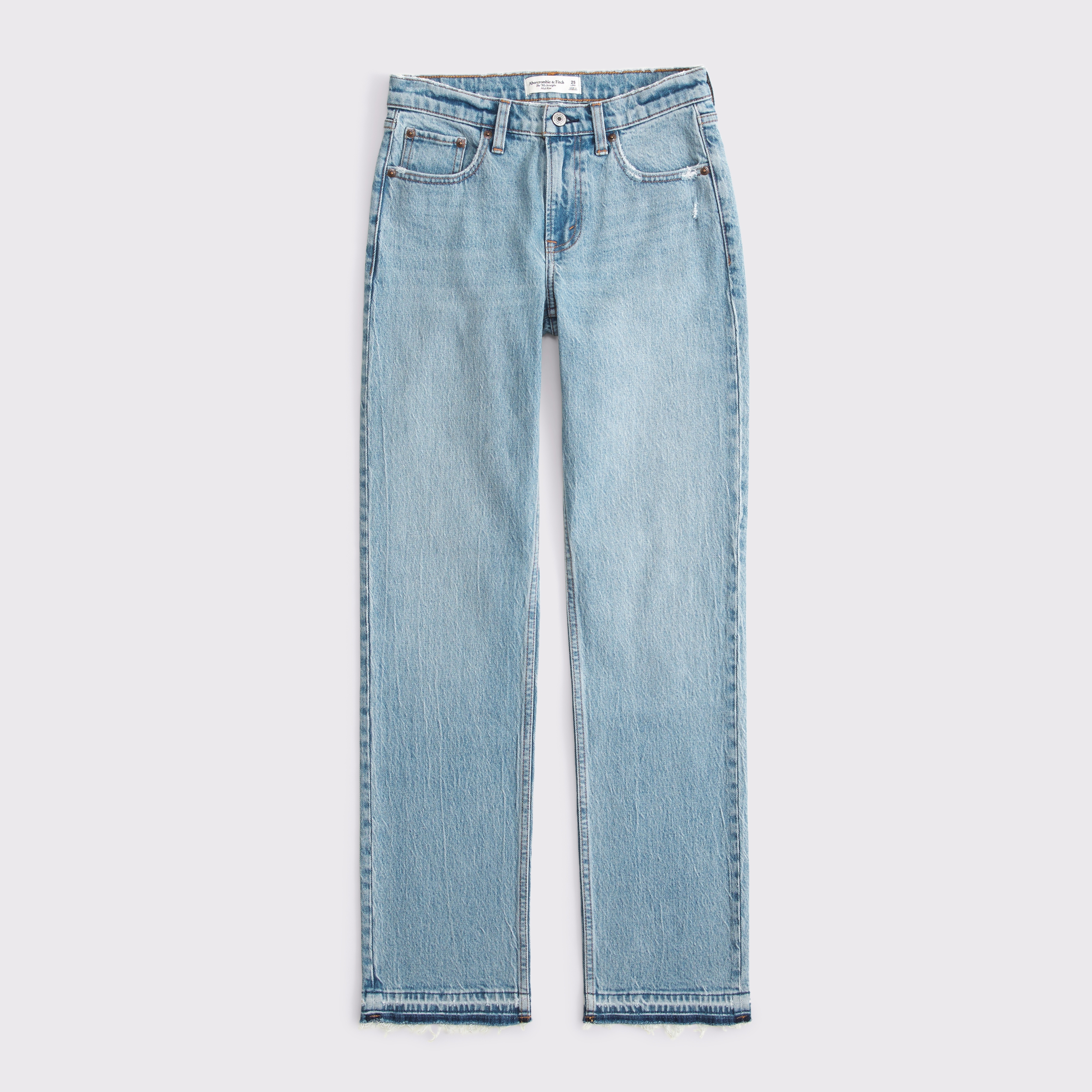 Abercrombie & Fitch Mid Rise 90s Straight Jean