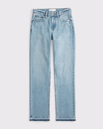 Mid Rise 90s Straight Jean