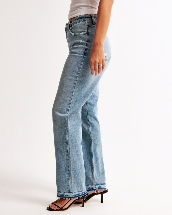 Curve Love Mid Rise 90s Straight Jean