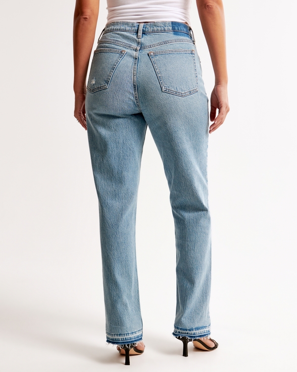 Curve Love Mid Rise 90s Straight Jean