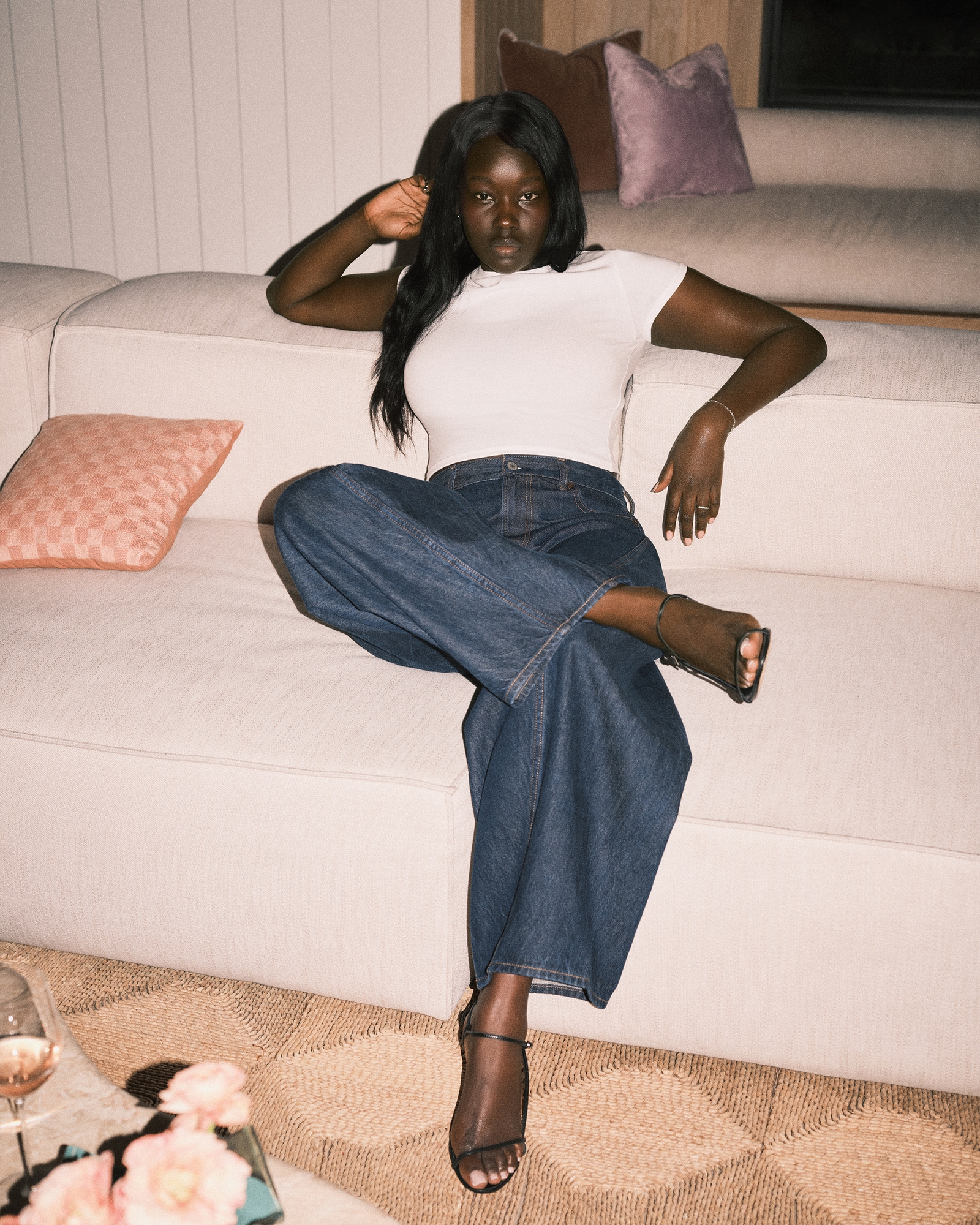 Curve Love Mid Rise Ultra Barrel Jean