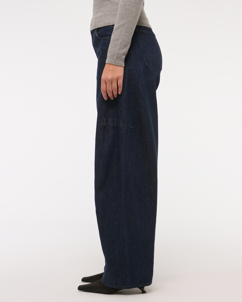 Curve Love Mid Rise Ultra Barrel Jean