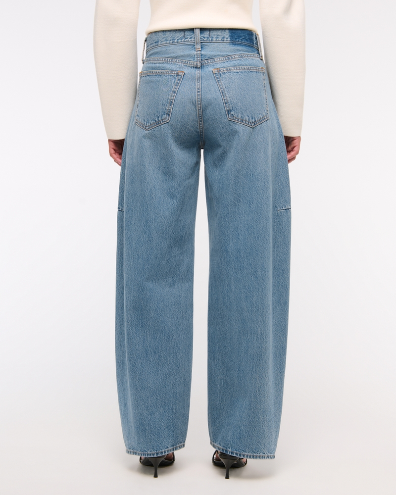 Mid Rise Ultra Barrel Jean