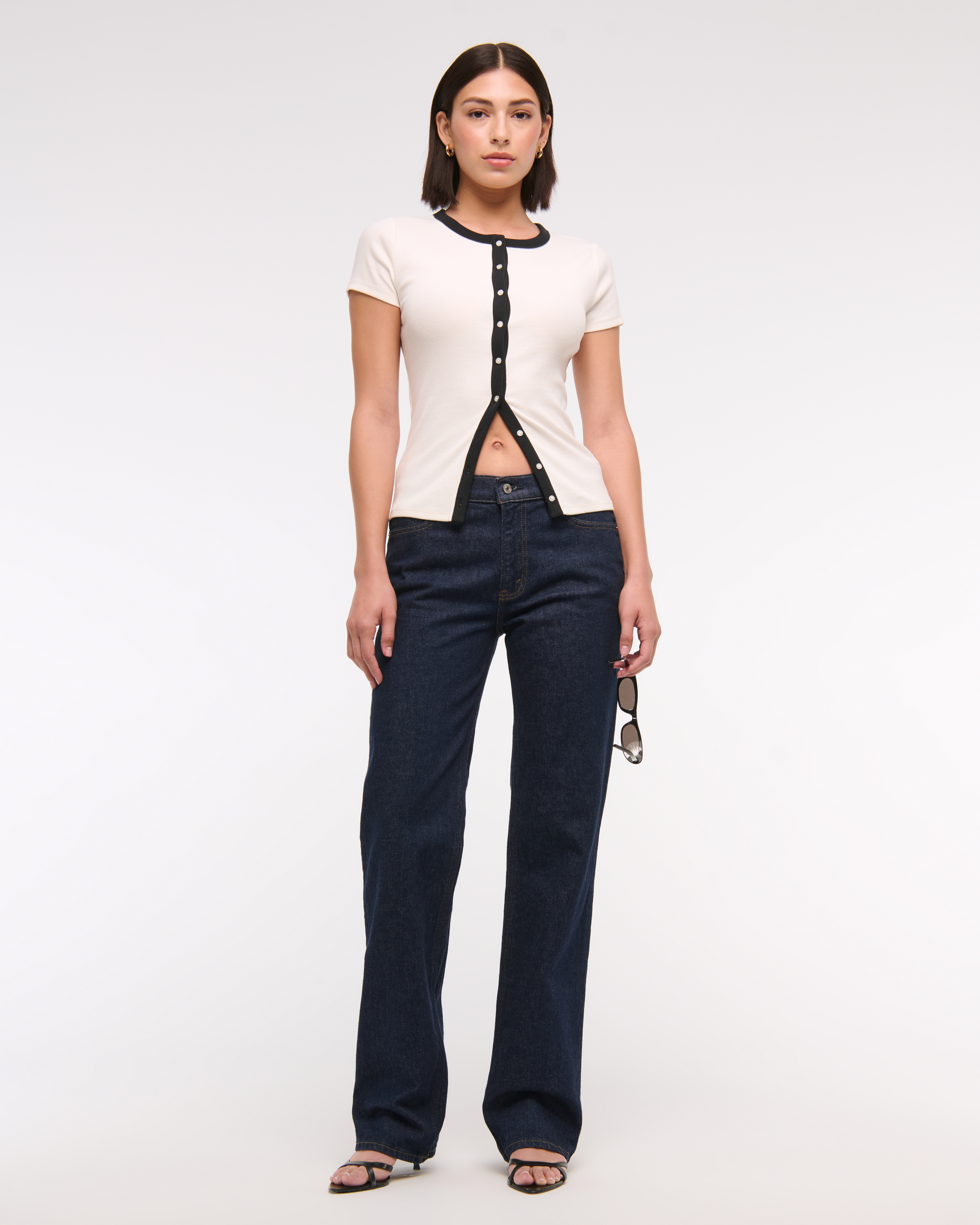 Abercrombie & Fitch Low Rise Baggy Jean