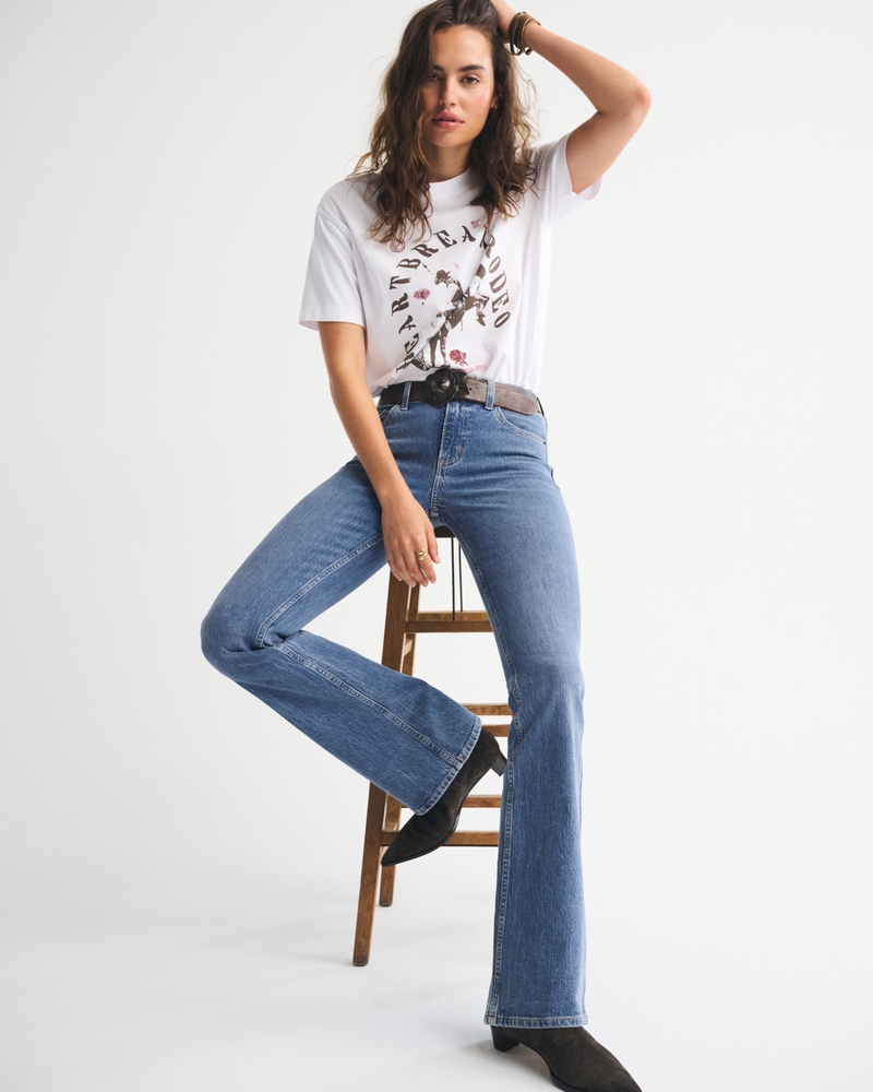 Mid Rise Bootcut Jean