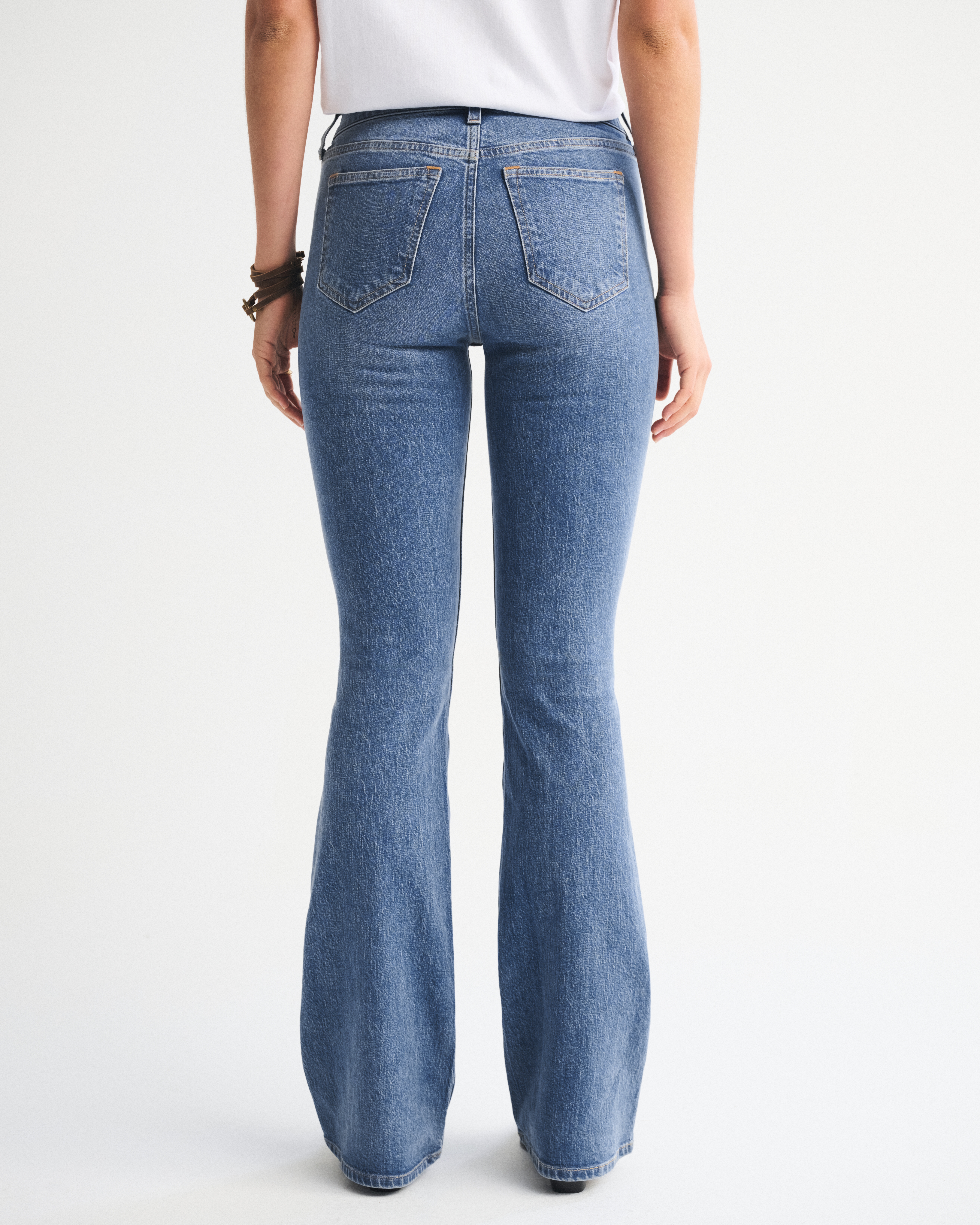 Abercrombie & Fitch Mid Rise Bootcut Jean