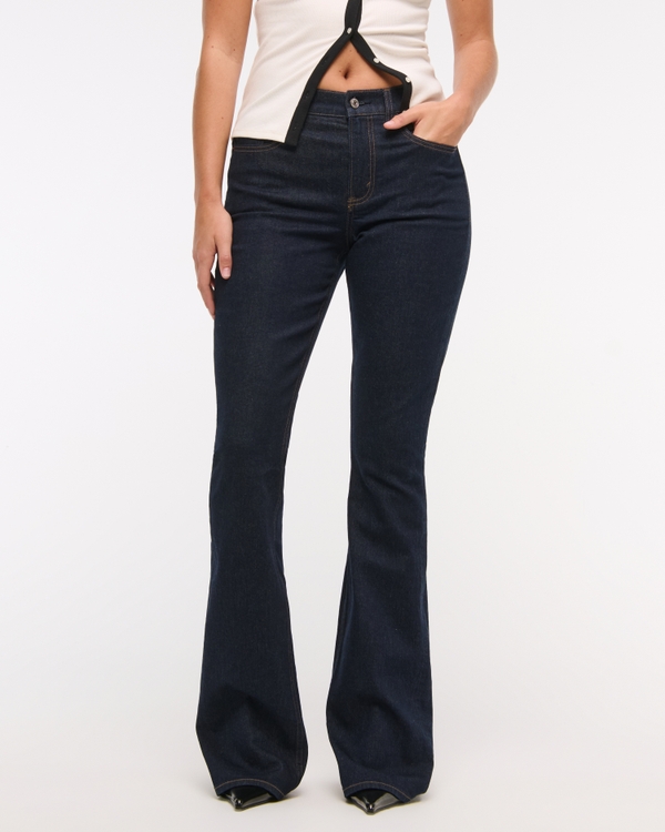 Curve Love Mid Rise Bootcut Jean, Dark Rinse view 2