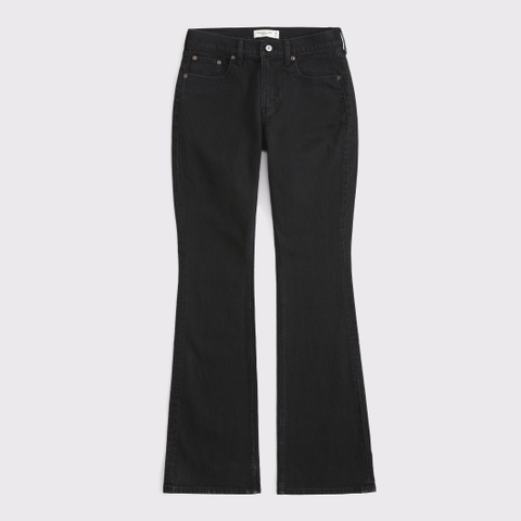 Женские джинсы Abercrombie & Fitch Curve Love Mid Rise Bootcut Jean