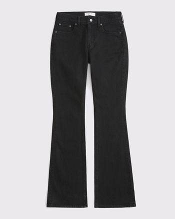 Women's Curve Love Mid Rise Bootcut Jean | Women's Bottoms | Abercrombie.com