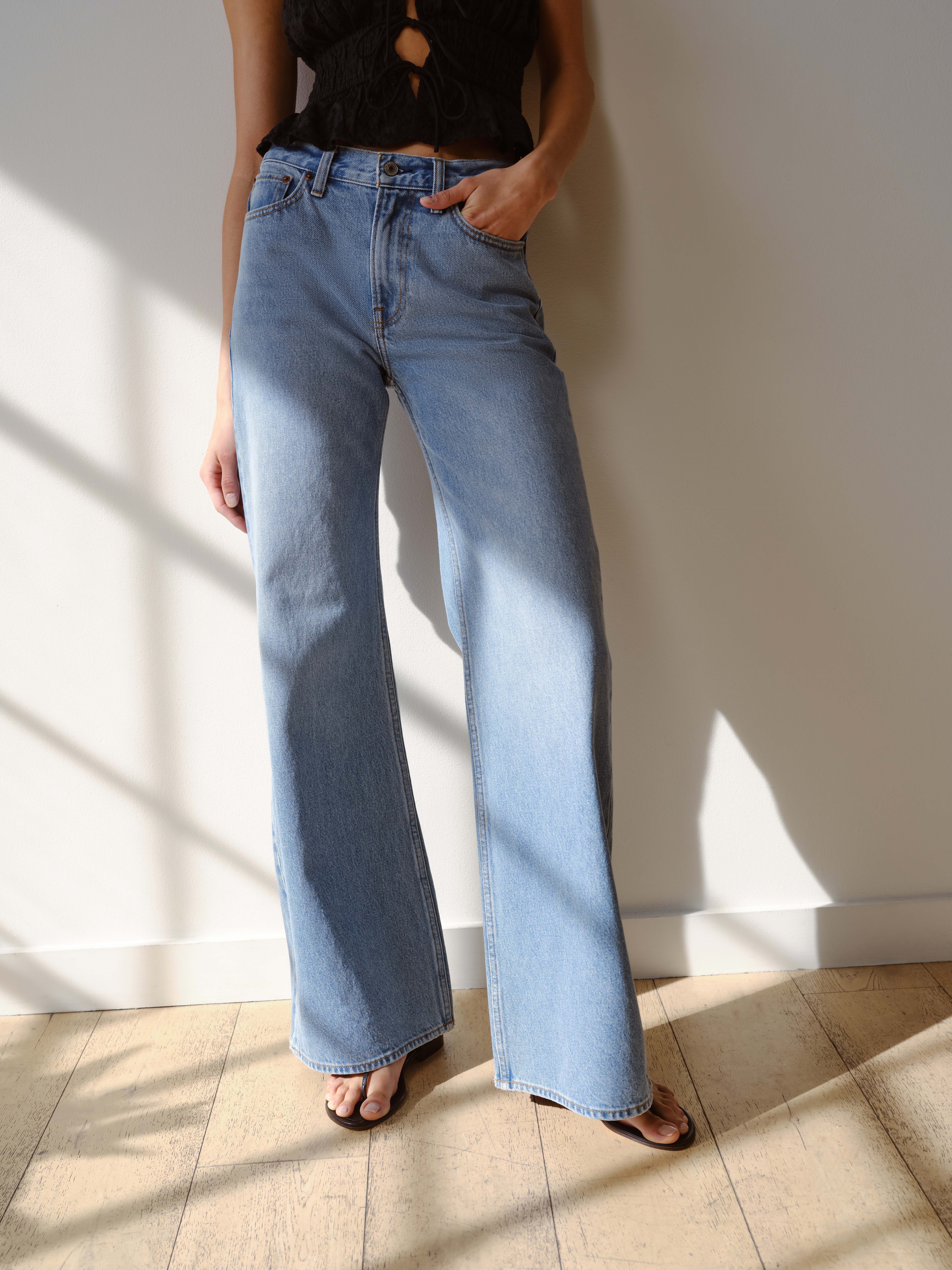 Women's Mid Rise Baggy Bootcut Jean | Women's Bottoms Women's Mid Rise Baggy Bootcut Jean | Women's Bottoms