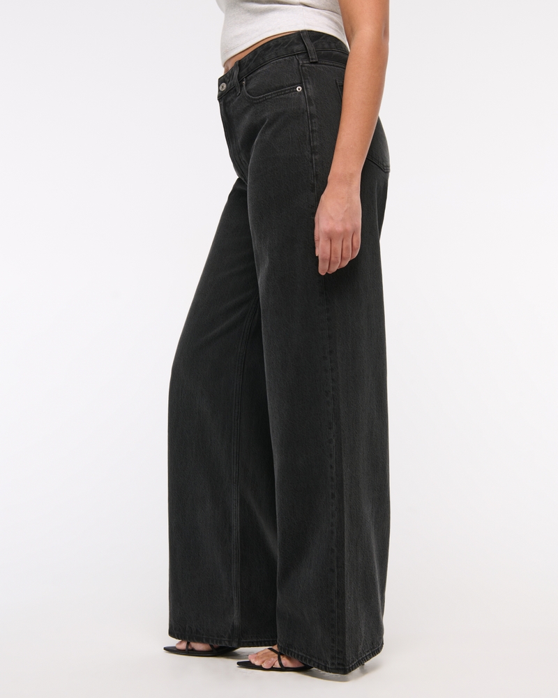 Curve Love High Rise Wide Leg Jean