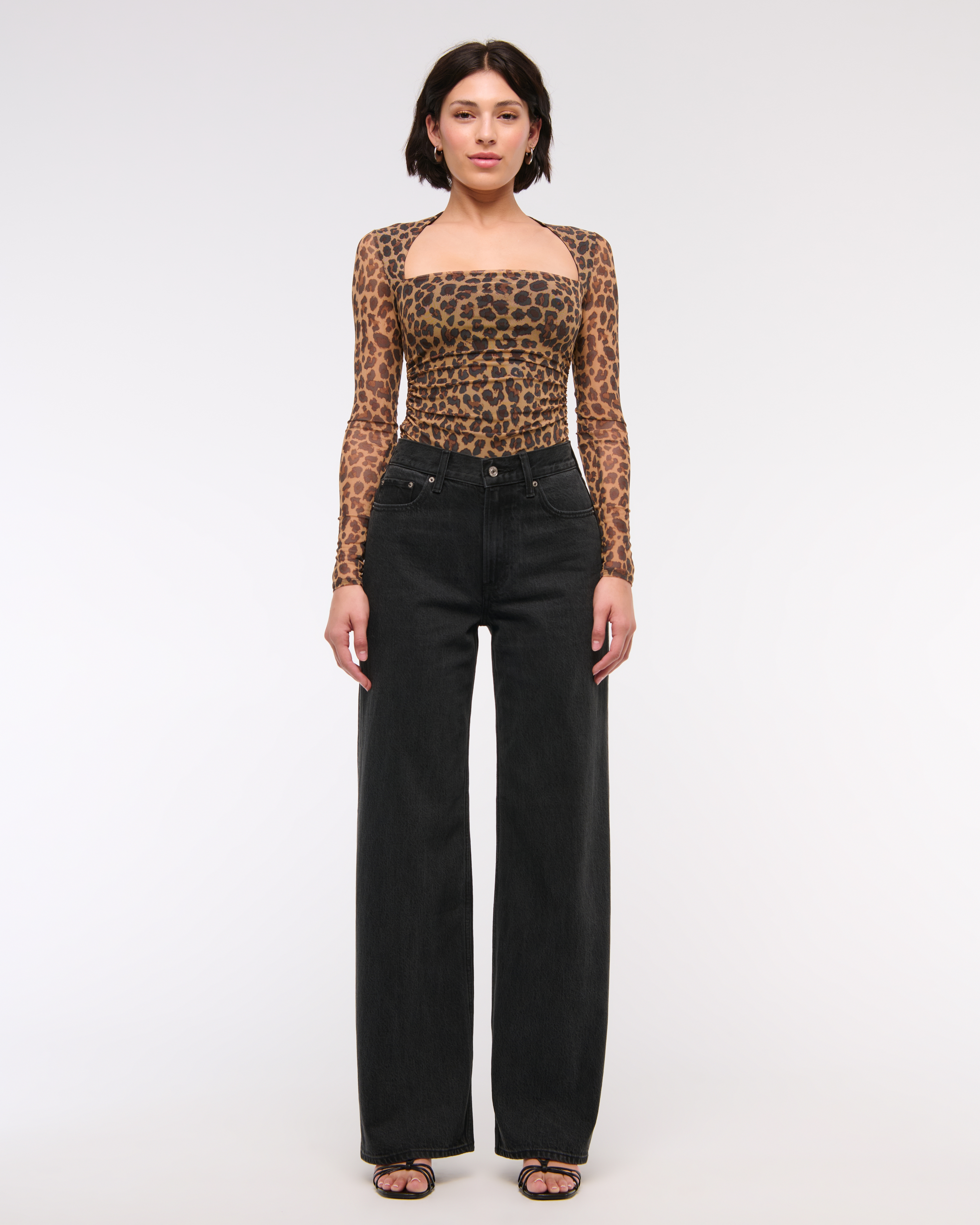Women's High Rise Wide Leg Jean | Women's Bottoms