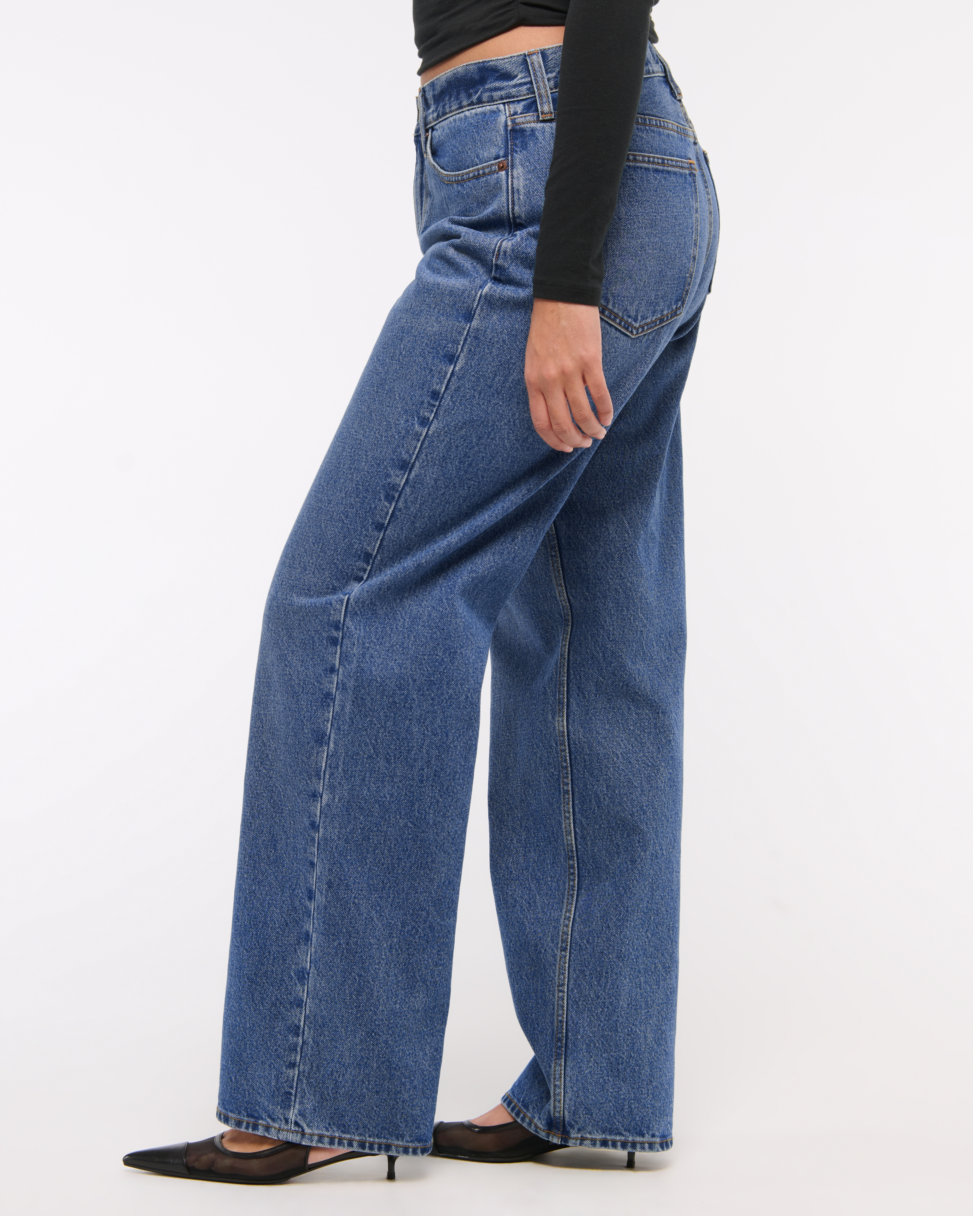 Women's Curve Love Mid Rise Slouchy Jean | Women's Bottoms