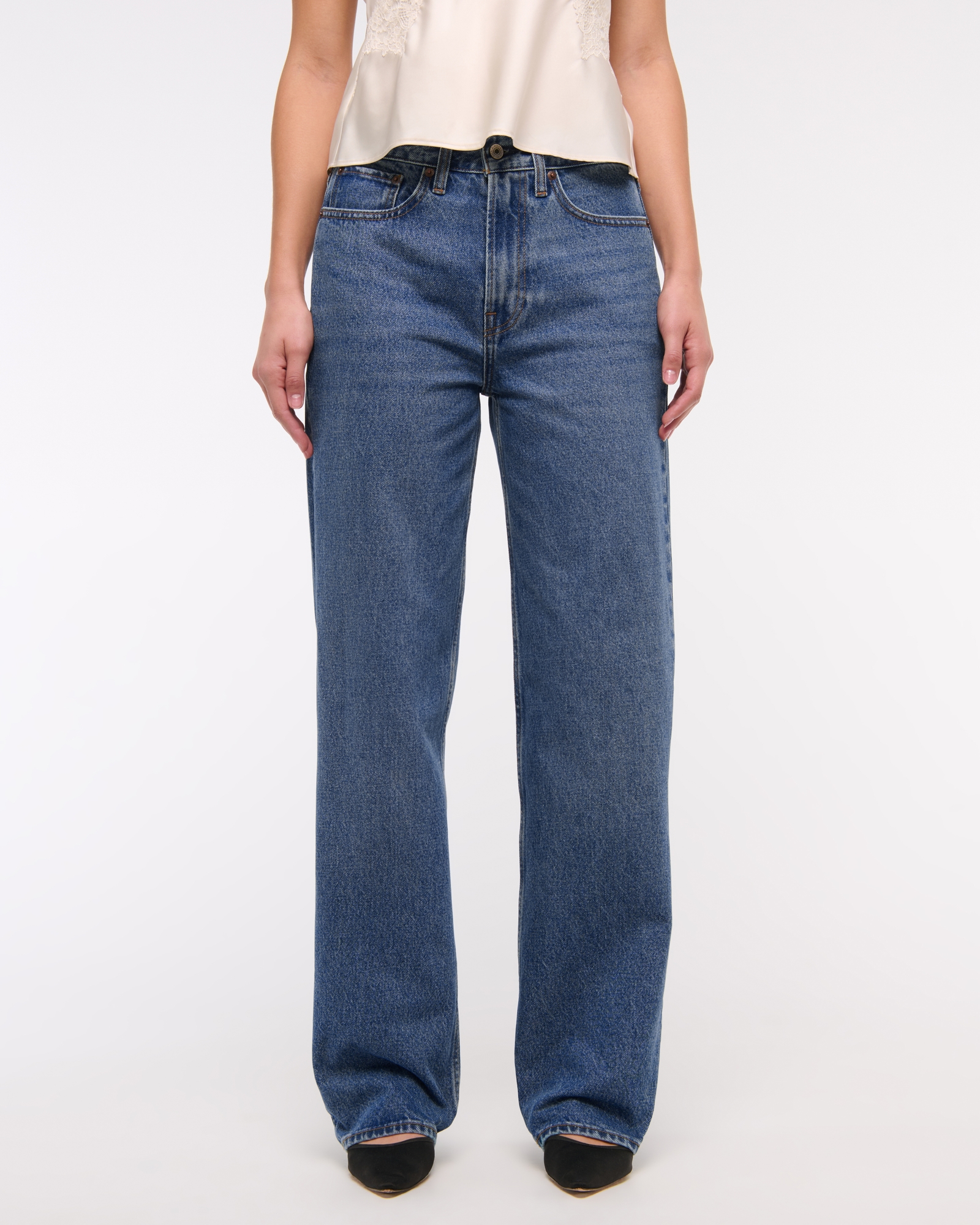 Mid Rise Slouchy Jean