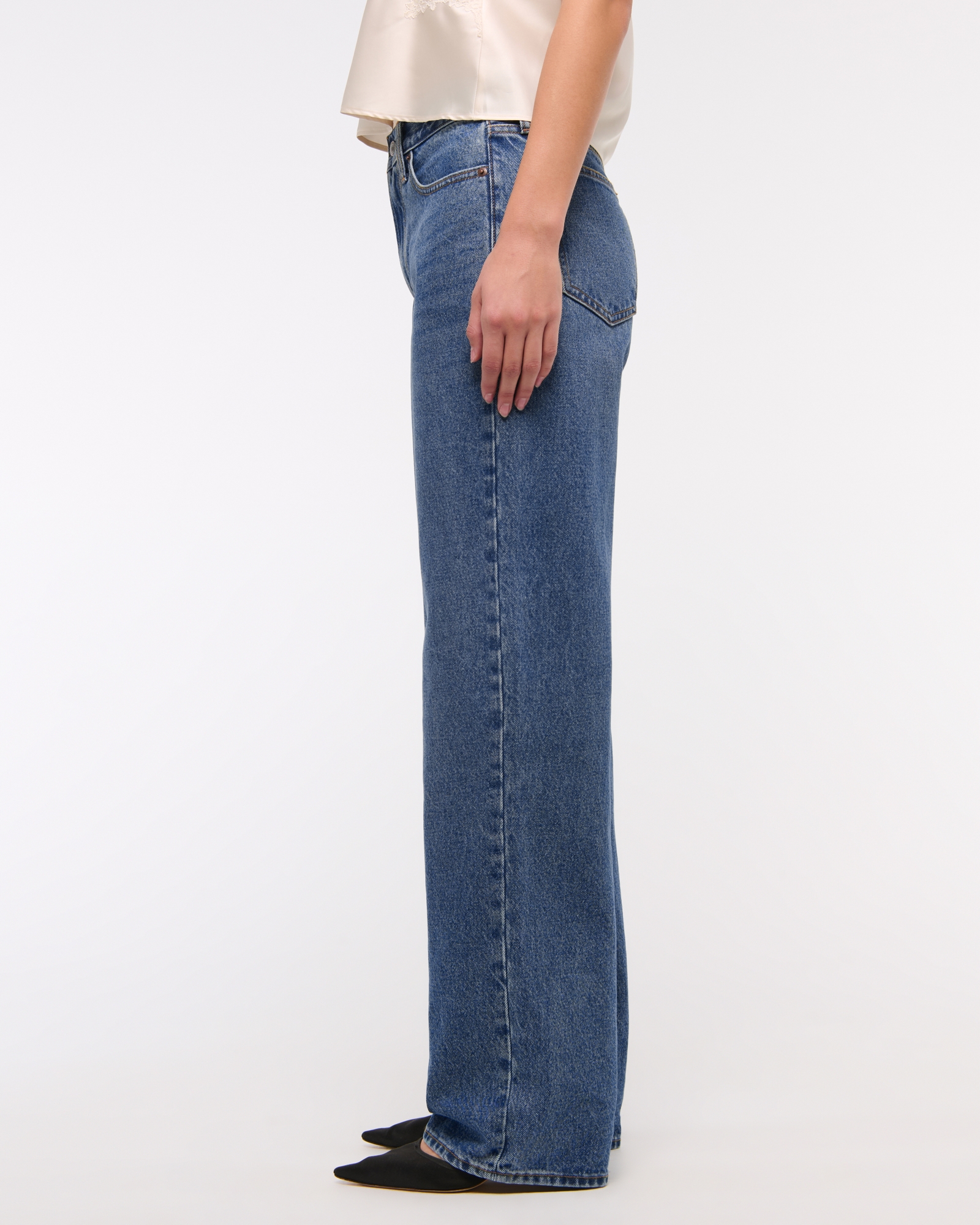 Mid Rise Slouchy Jean
