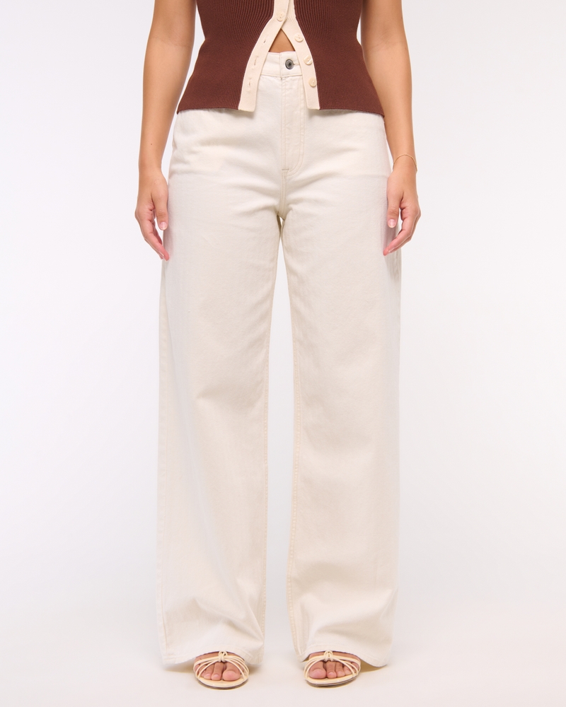 Curve Love High Rise Wide Leg Jean
