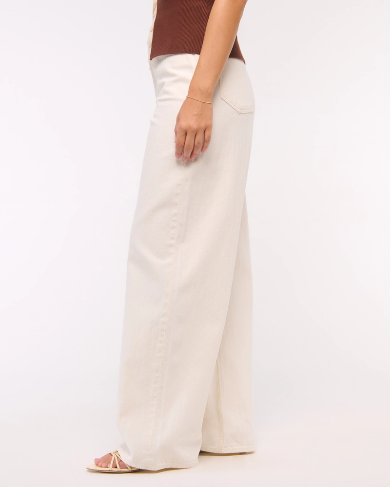 Curve Love High Rise Wide Leg Jean