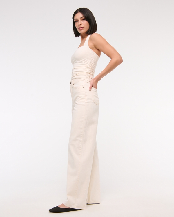 High Rise Wide Leg Jean