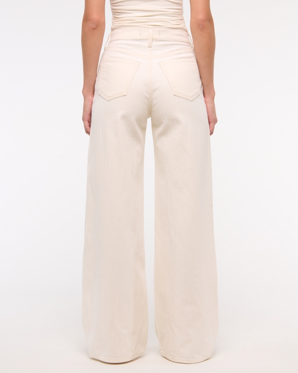 High Rise Wide Leg Jean