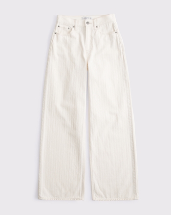 High Rise Wide Leg Jean