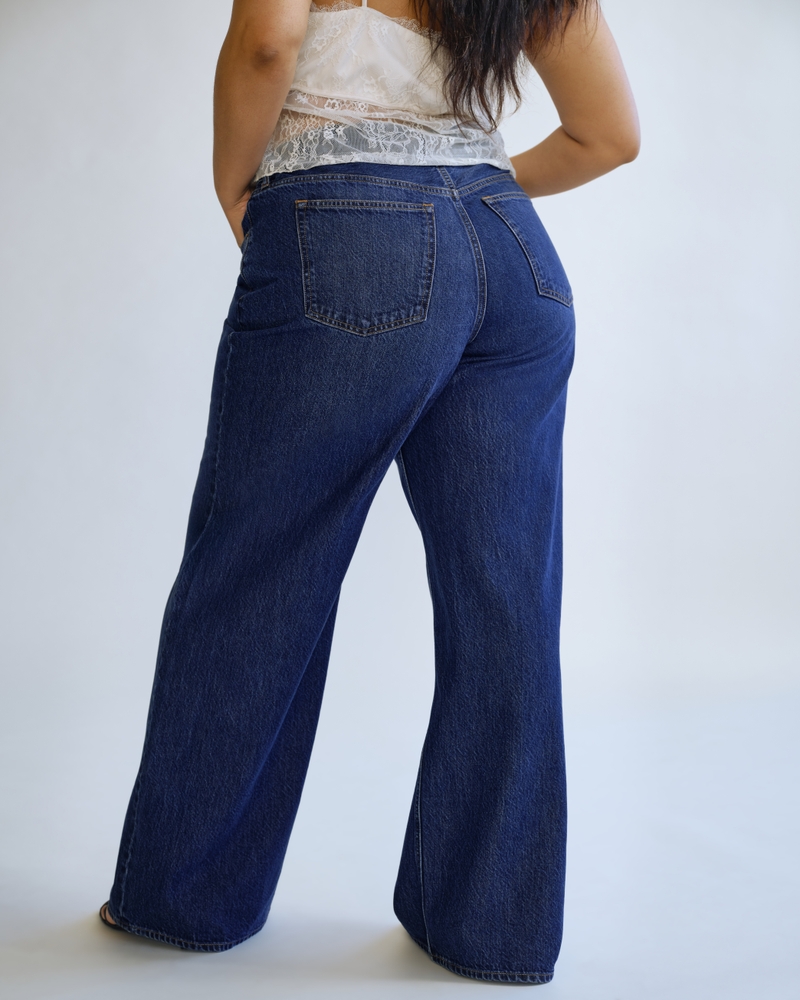 Curve Love High Rise Cropped Wide Leg Jean