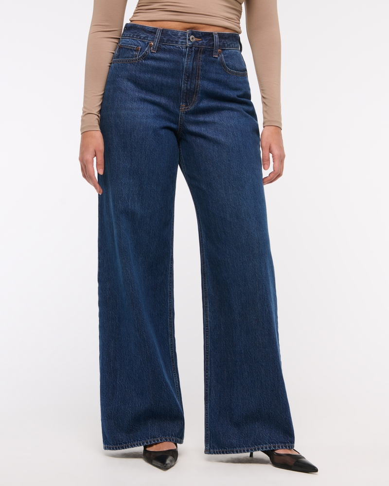 Curve Love High Rise Wide Leg Jean