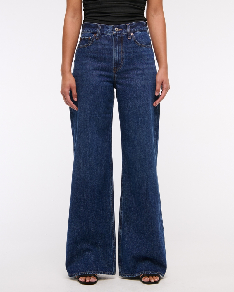 High Rise Wide Leg Jean