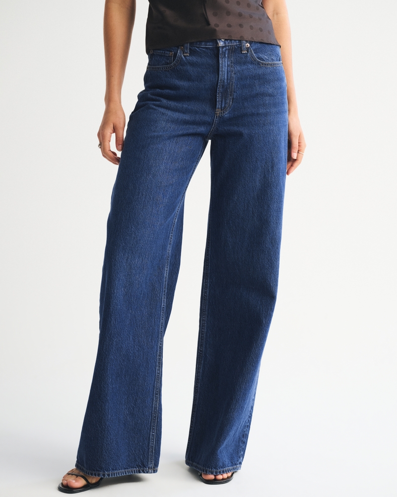 High Rise Wide Leg Jean