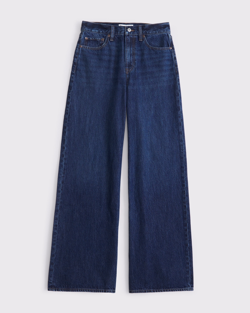 Women's High Rise Wide Leg Jean Women's Bottoms