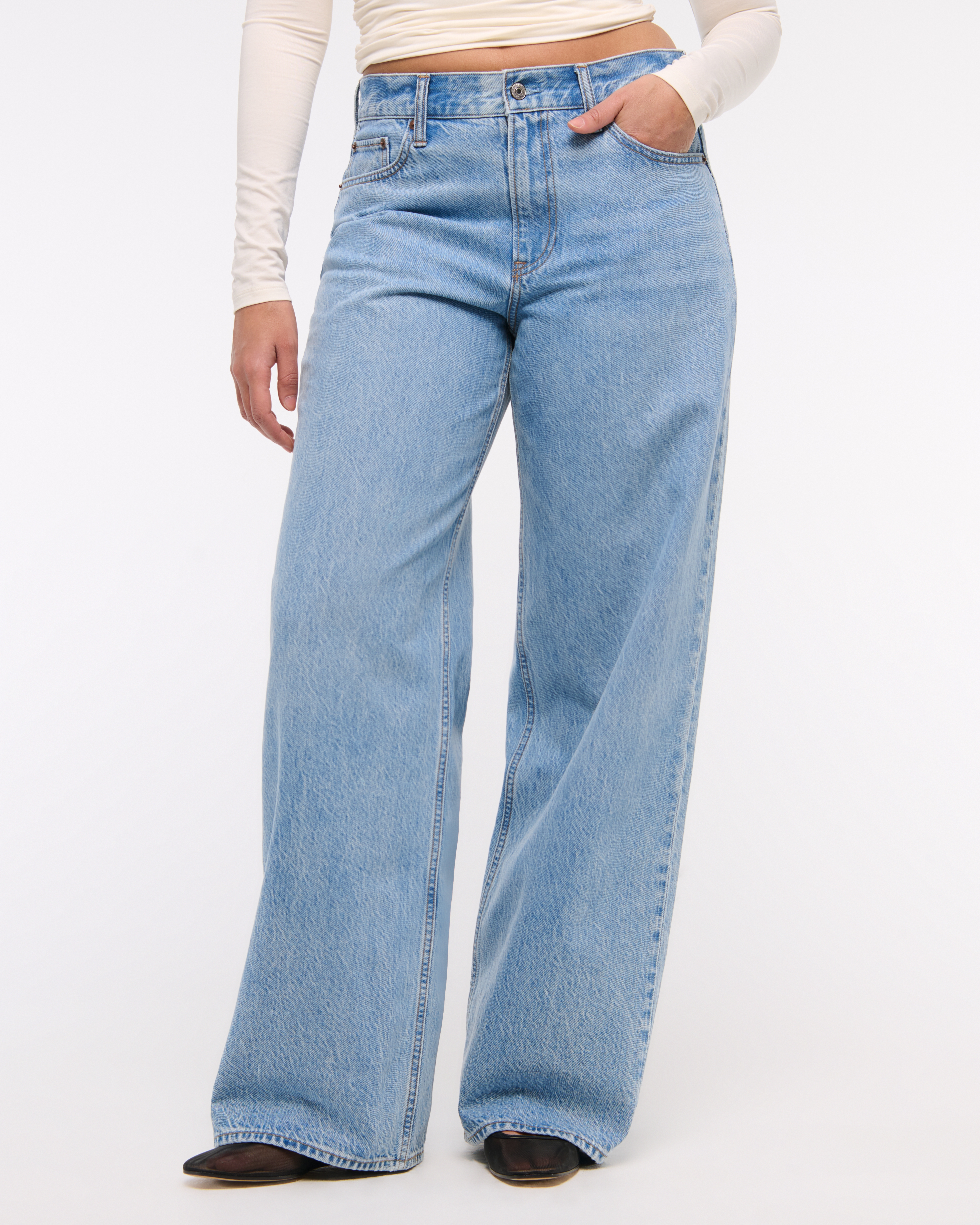Women's Curve Love Low Rise Ultra Loose Jean | Women's