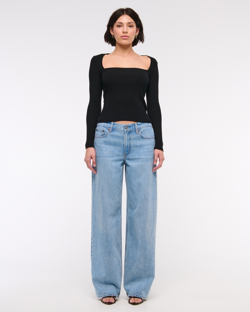 Low Rise Ultra Loose Jean