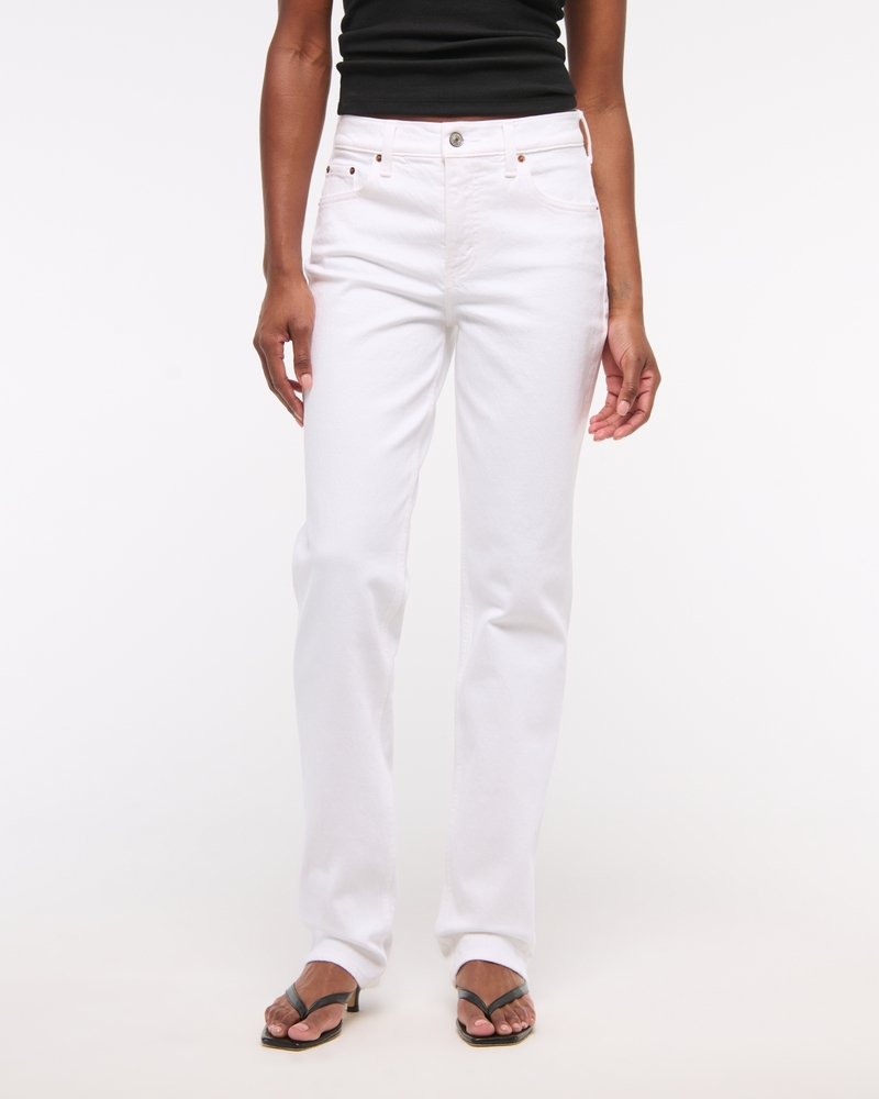 Mid Rise 90s Straight Jean