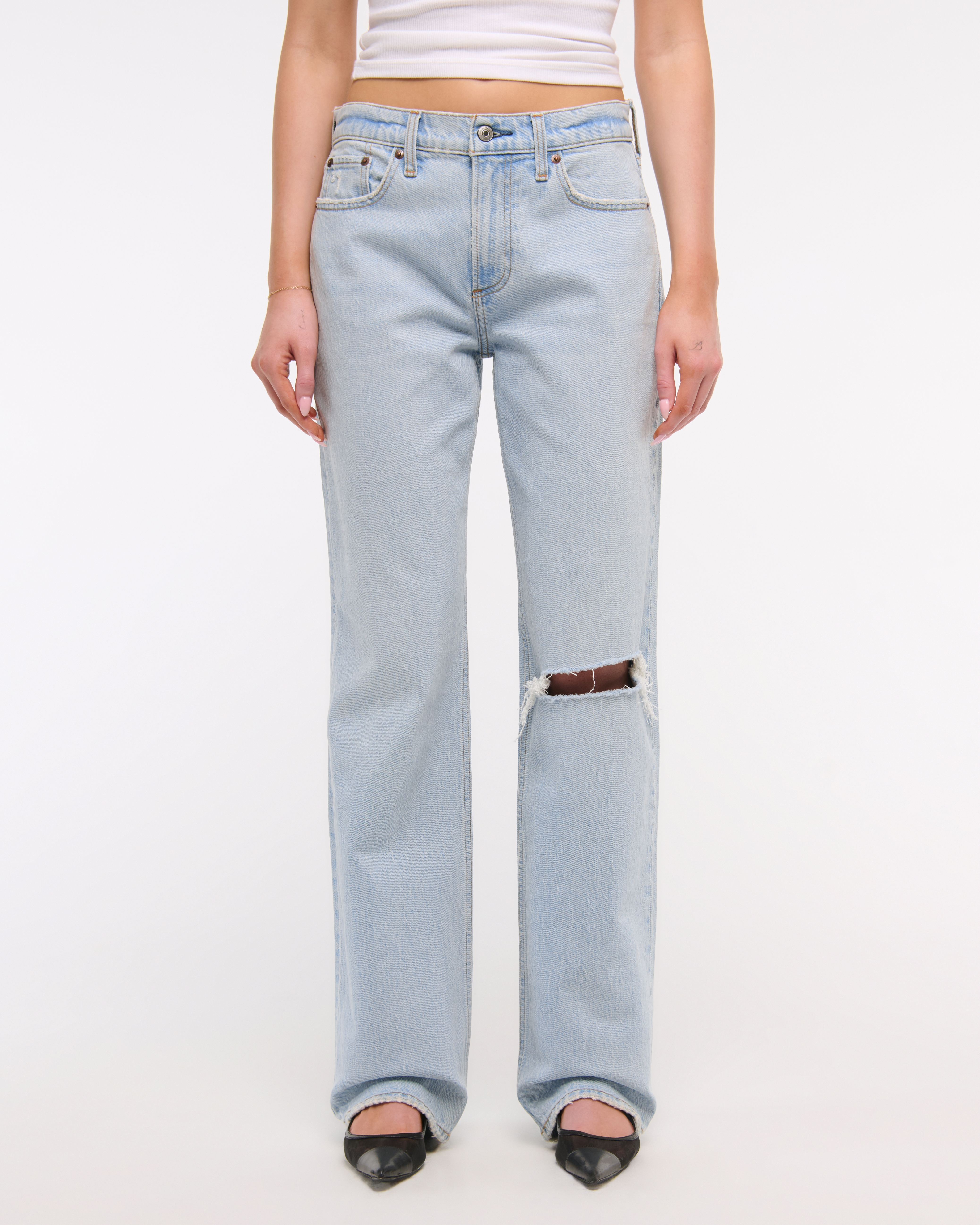 Abercrombie & Fitch Low Rise Baggy Jean