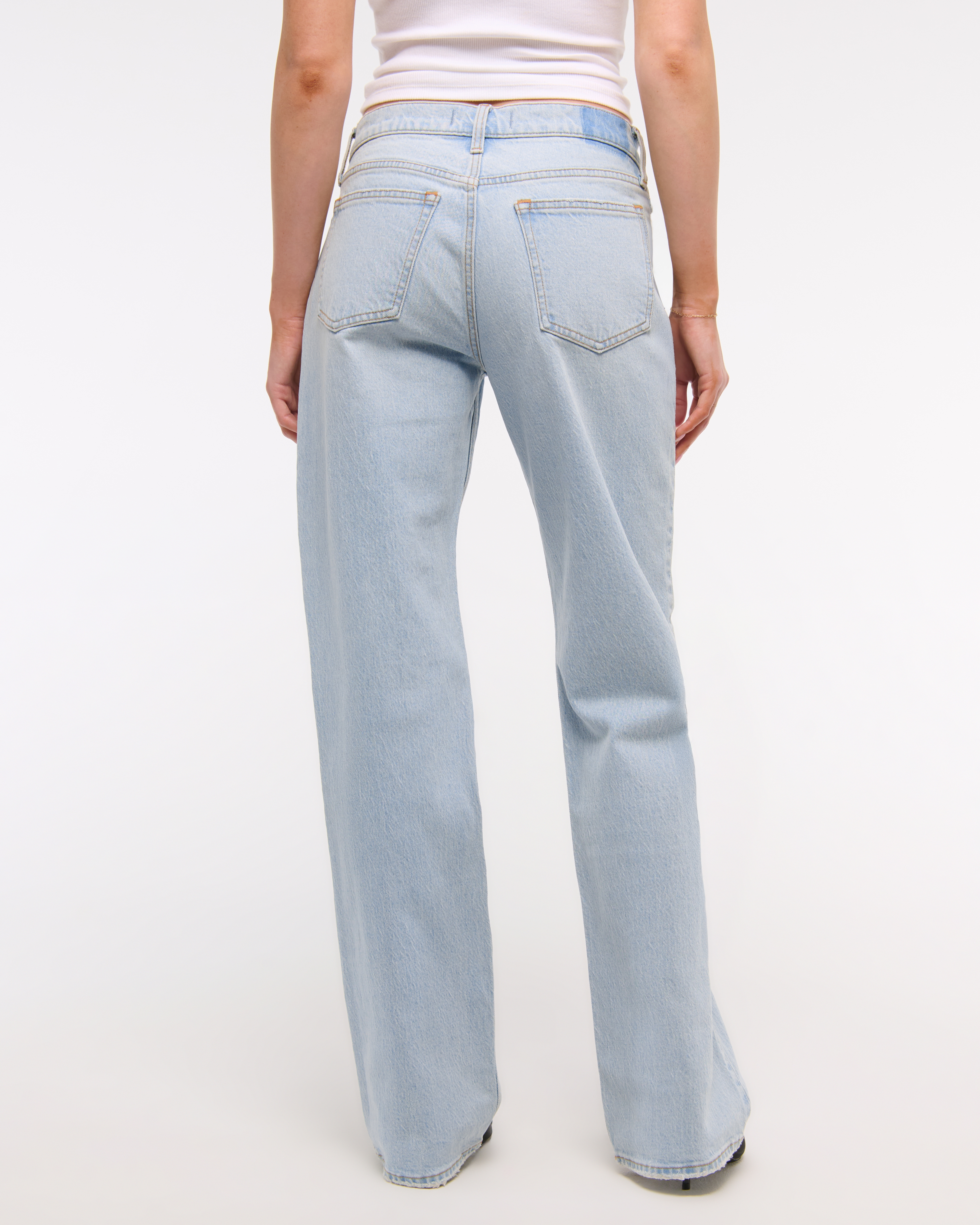 Abercrombie & Fitch Low Rise Baggy Jean