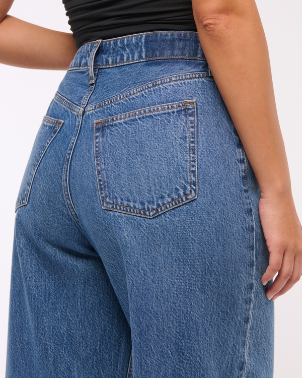 Curve Love High Rise Cropped Wide Leg Jean