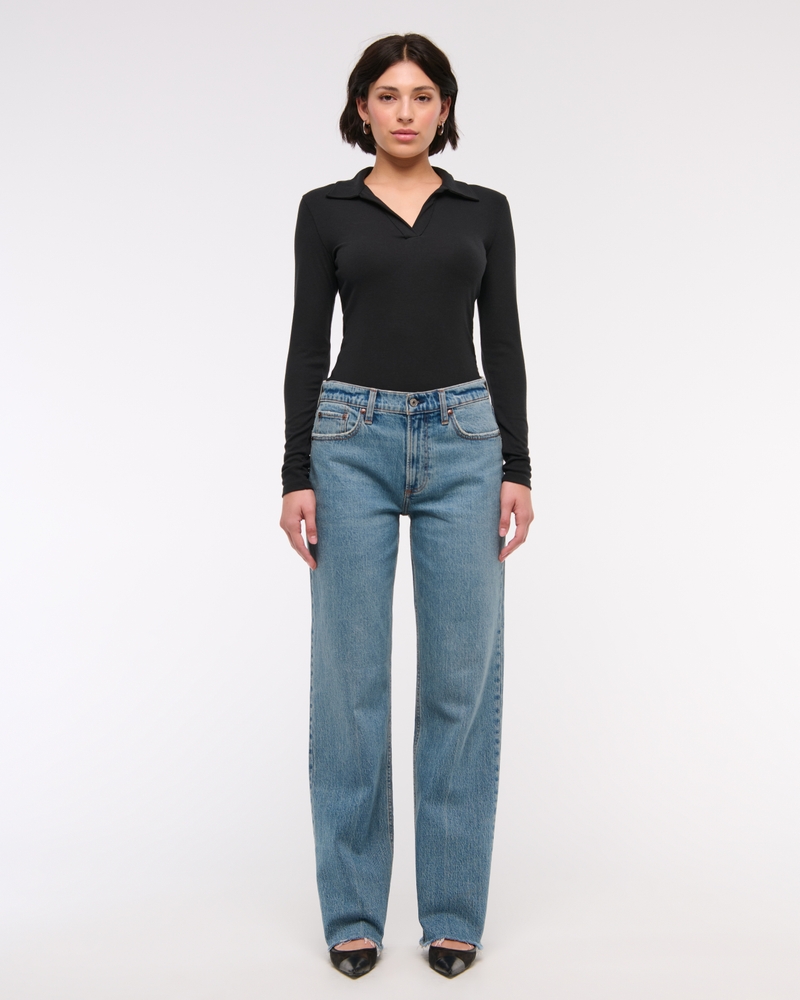 Low Rise Baggy Jean