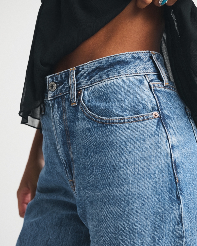 Curve Love High Rise Wide Leg Jean