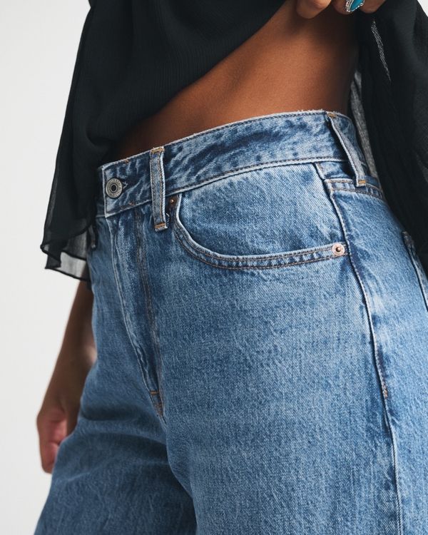 Curve Love High Rise Wide Leg Jean