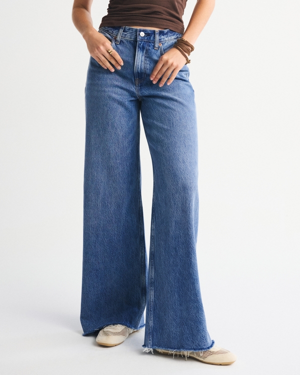 High Rise Wide Leg Jean