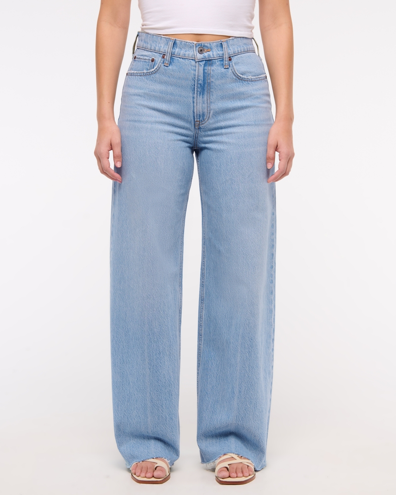 Curve Love High Rise Wide Leg Jean