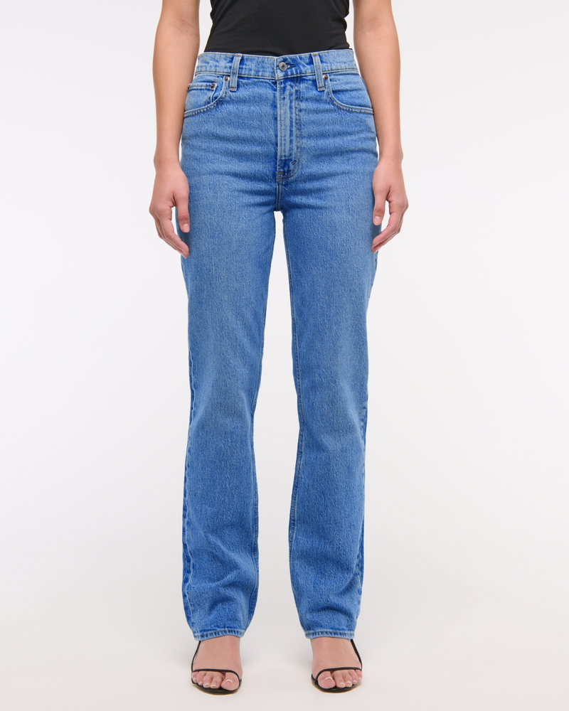 Ultra High Rise 90s Straight Jean
