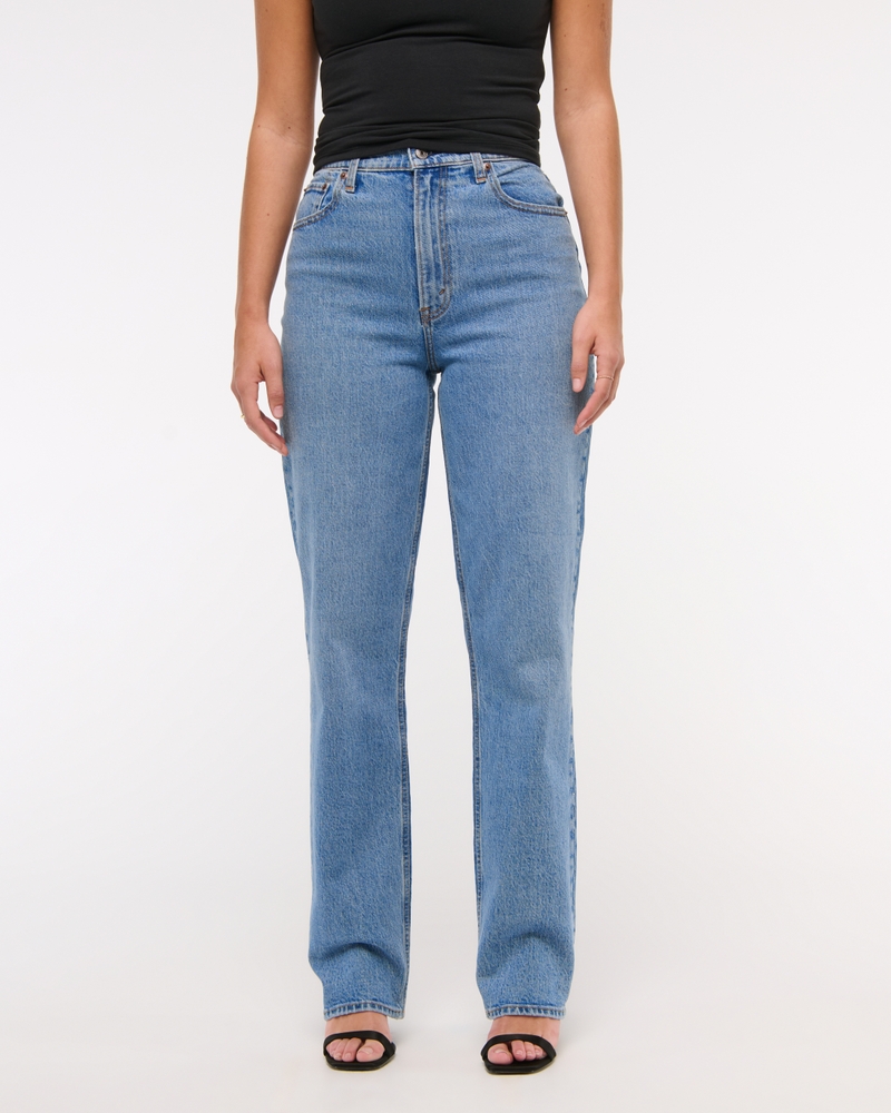 Curve Love Ultra High Rise 90s Straight Jean