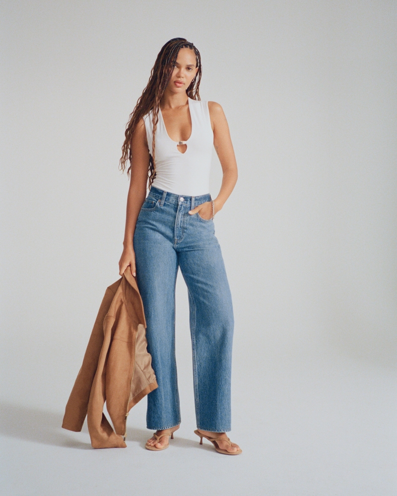 Curve Love Ultra High Rise 90s Straight Jean