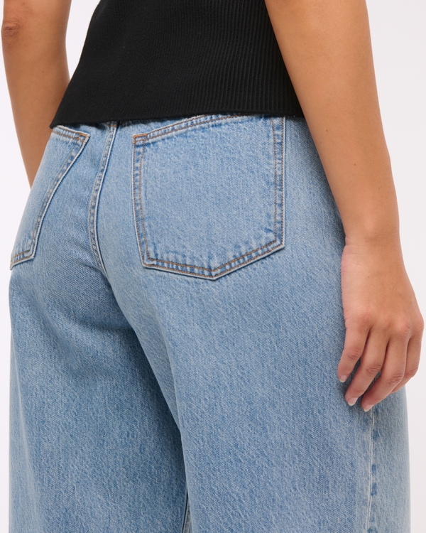 Curve Love High Rise Cropped Wide Leg Jean