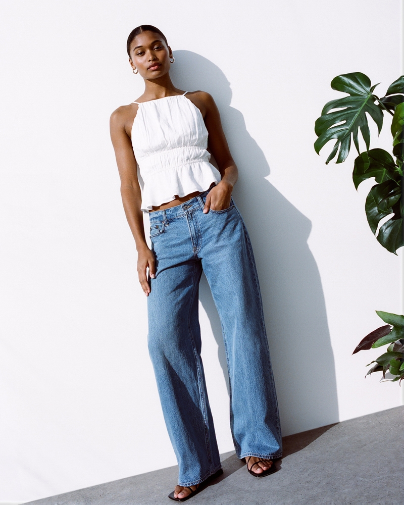 Curve Love Low Rise Ultra Loose Jean