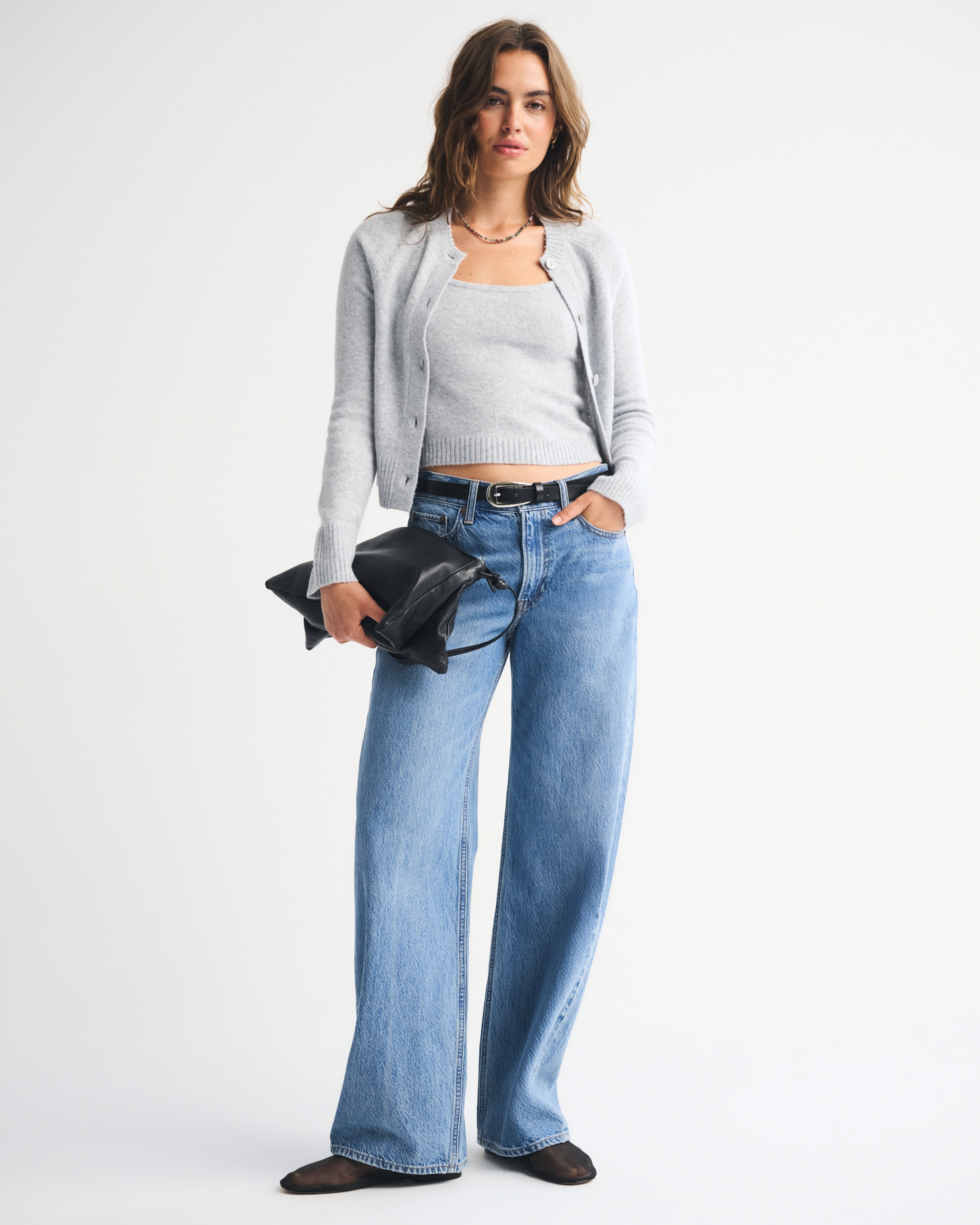 Abercrombie & Fitch Low Rise Ultra Loose Jean
