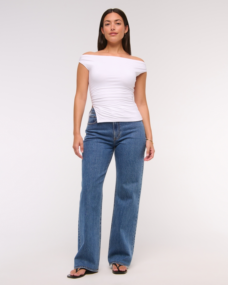 Curve Love High Rise 90s Relaxed Jean