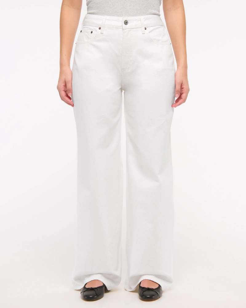 Curve Love High Rise Wide Leg Jean