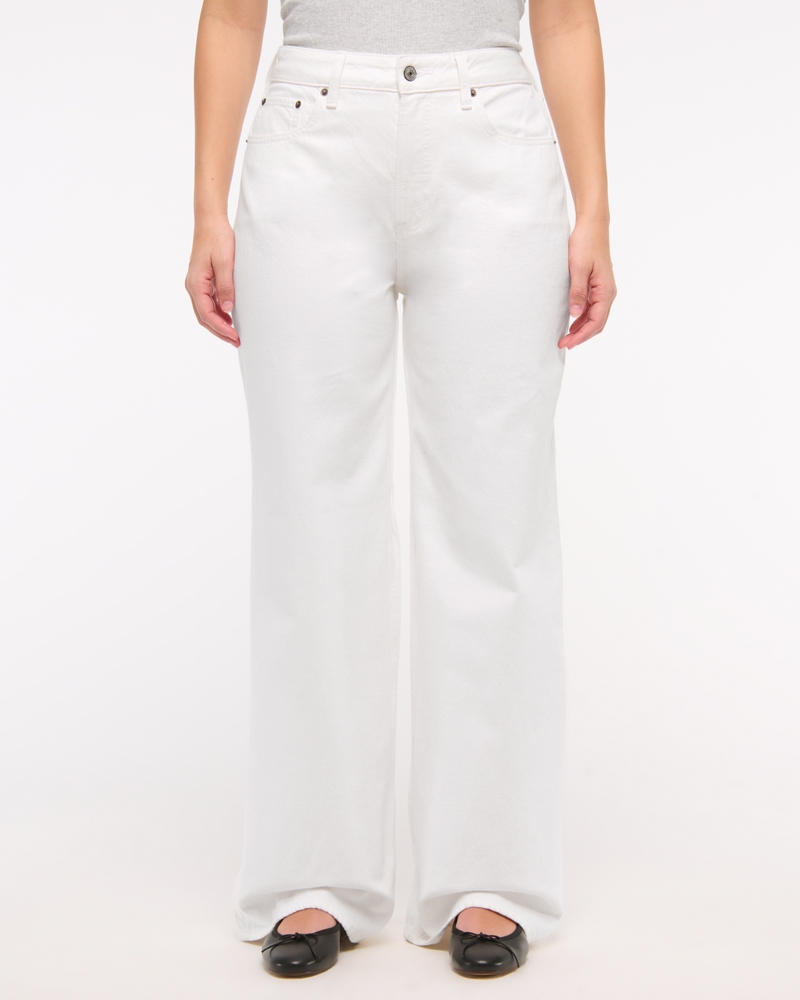 Curve Love High Rise Wide Leg Jean